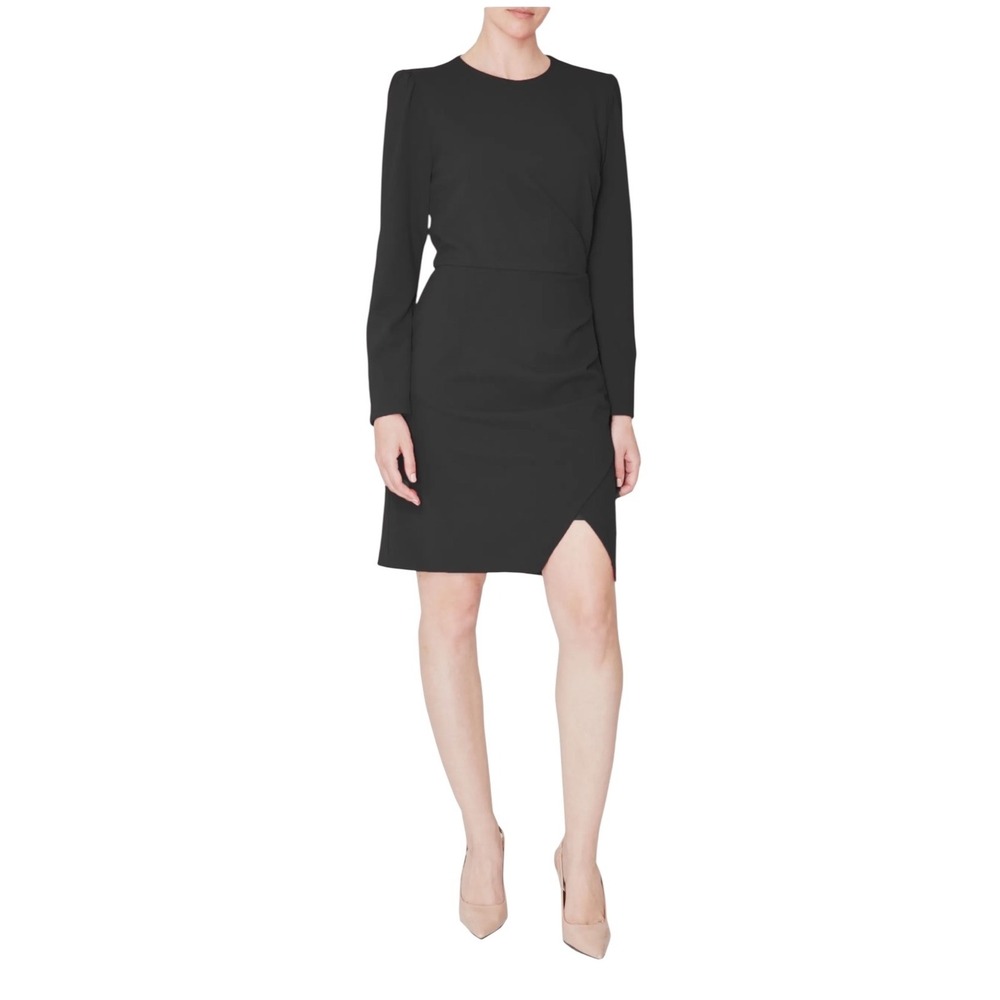 JULIA JORDAN WOMEN'S CUTOUT-BACK SHEATH DRESS IN‎ BLACK NWT